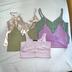 Brandy Melville Summer Pink and Green bundle